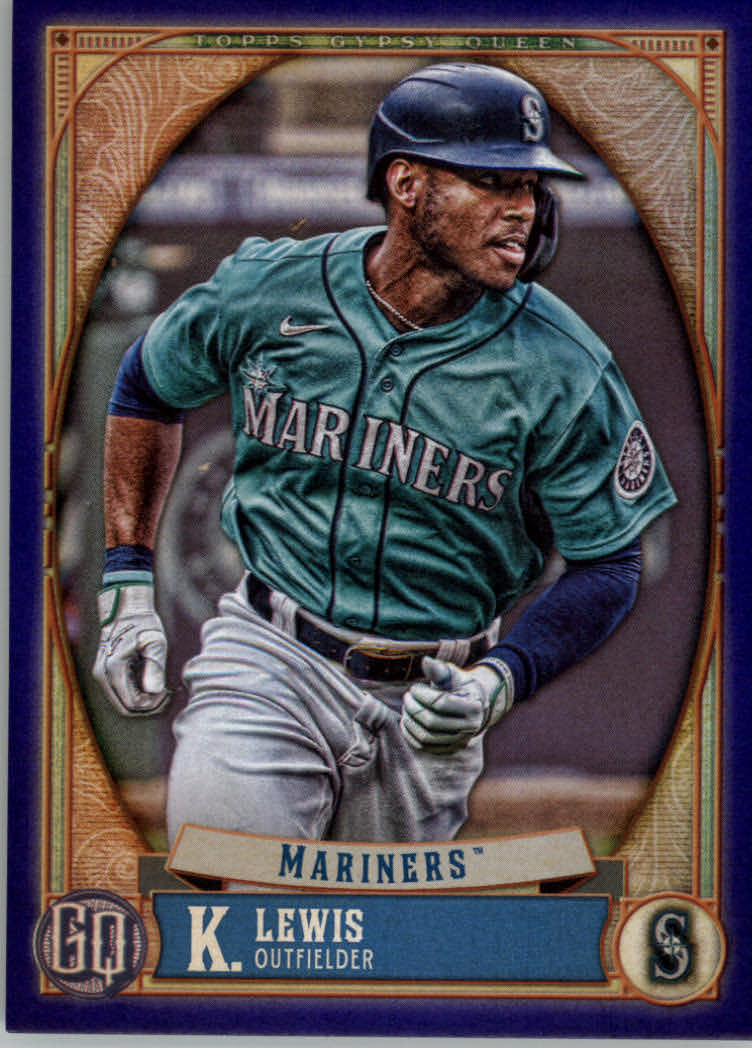 Tarjetas de inserción ""Paralelo y variación"" de béisbol Topps Gypsy Queen 2021 - Imagen 34 de 85