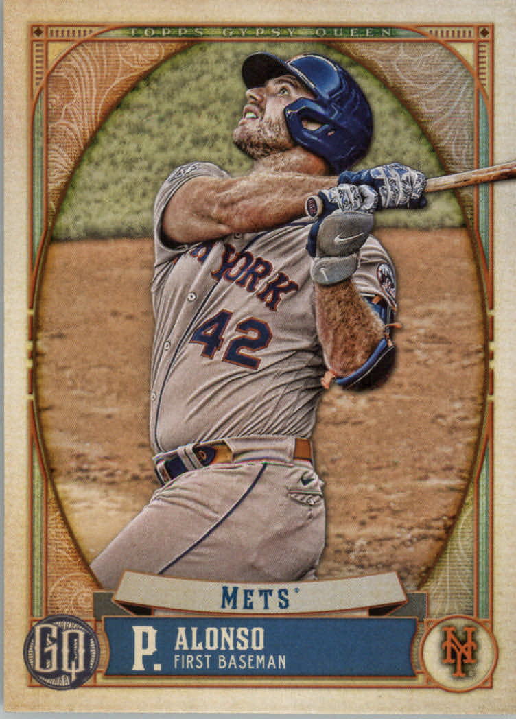 Tarjetas de inserción ""Paralelo y variación"" de béisbol Topps Gypsy Queen 2021 - Imagen 36 de 85