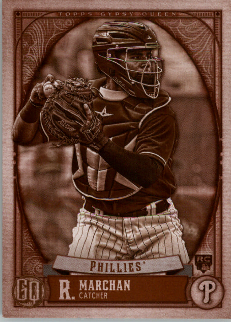 Tarjetas de inserción ""Paralelo y variación"" de béisbol Topps Gypsy Queen 2021 - Imagen 56 de 85
