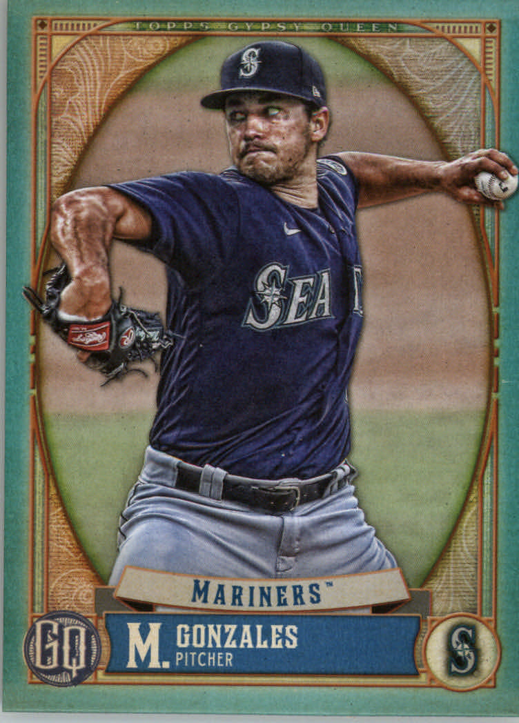 Tarjetas de inserción ""Paralelo y variación"" de béisbol Topps Gypsy Queen 2021 - Imagen 84 de 85