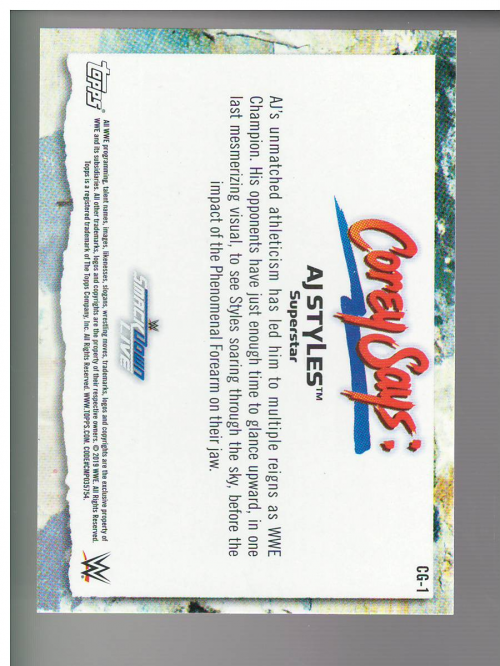 2019 Topps WWE Smackdown Live 1-90 +Inserts A4829 - You Pick 10+ FREE SHIP 