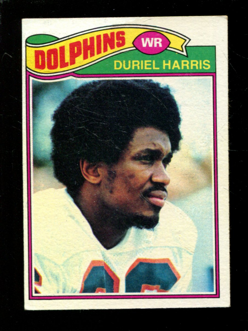 : 1978 Topps # 46 Duriel Harris Miami Dolphins (Football Card) NM  Dolphins Baylor : Collectibles & Fine Art