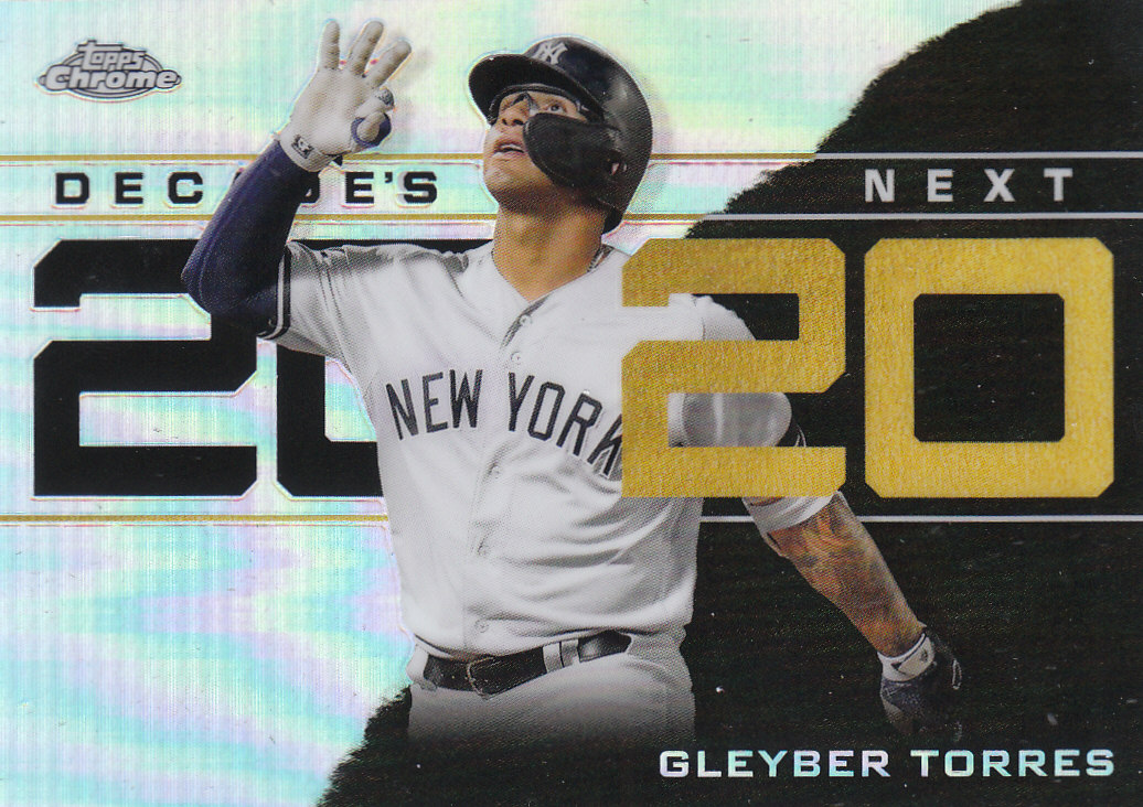 Tarjetas insertadas 2020 Topps Chrome Update de béisbol "Decade's Next" - Imagen 4 de 23