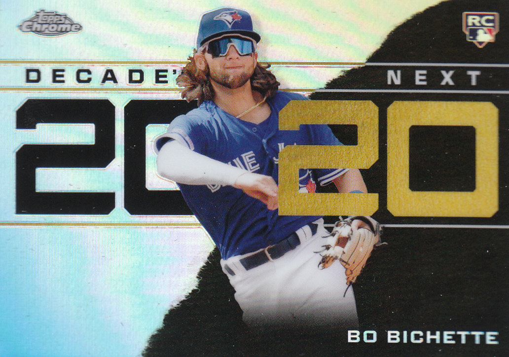 Tarjetas insertadas 2020 Topps Chrome Update de béisbol "Decade's Next" - Imagen 10 de 23