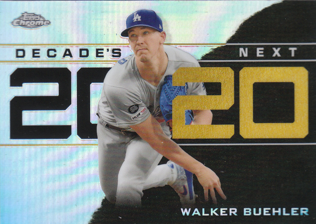 Tarjetas insertadas 2020 Topps Chrome Update de béisbol "Decade's Next" - Imagen 12 de 23