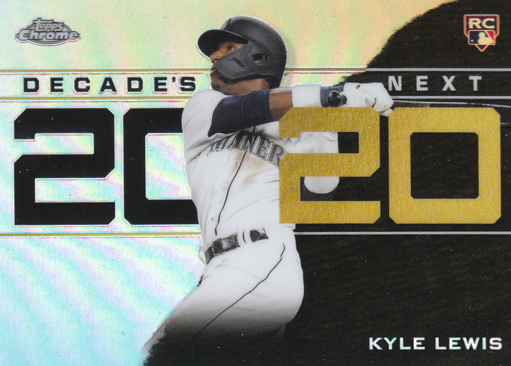 Tarjetas insertadas 2020 Topps Chrome Update de béisbol "Decade's Next" - Imagen 18 de 23