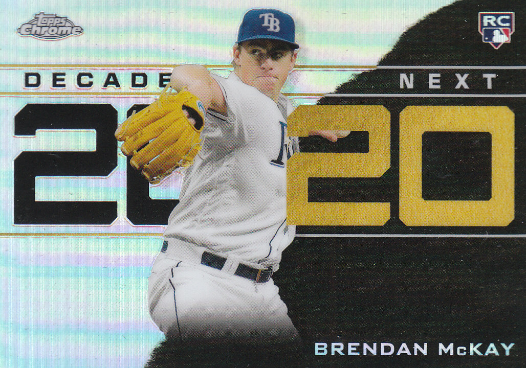 Tarjetas insertadas 2020 Topps Chrome Update de béisbol "Decade's Next" - Imagen 20 de 23