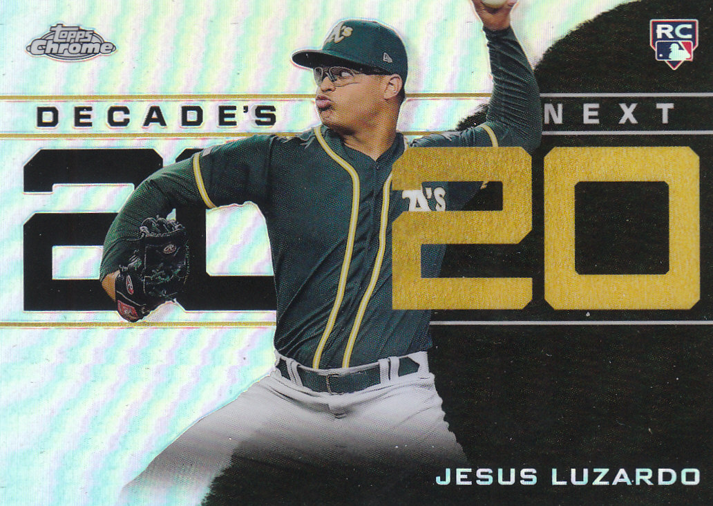 Tarjetas insertadas 2020 Topps Chrome Update de béisbol "Decade's Next" - Imagen 22 de 23