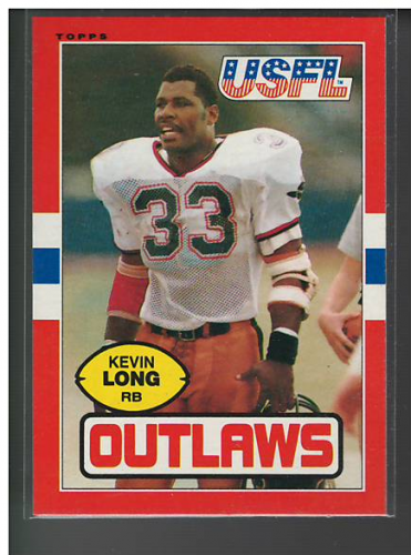 1985 Topps USFL Football Trading Cards – Base Cards + RARE Blank Backs – You Pick! 15+ Cards, Free US Shipping