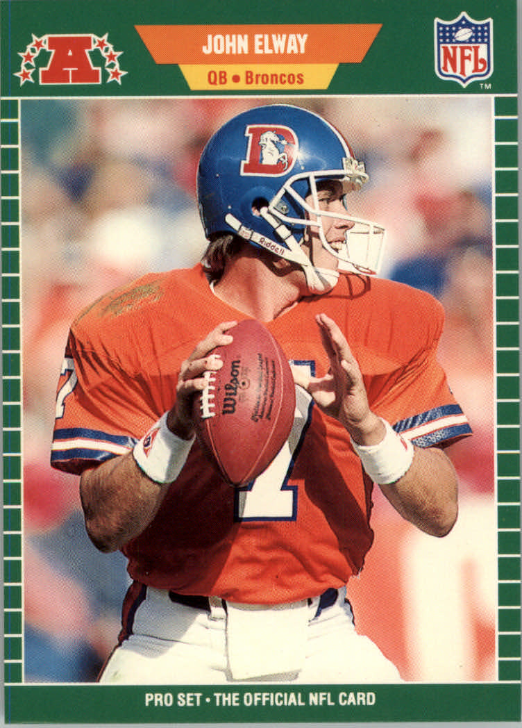 1989 Pro Set Football "Main Set" Cards #1 to #250 Rookies and Veterans - Picture 196 of 493