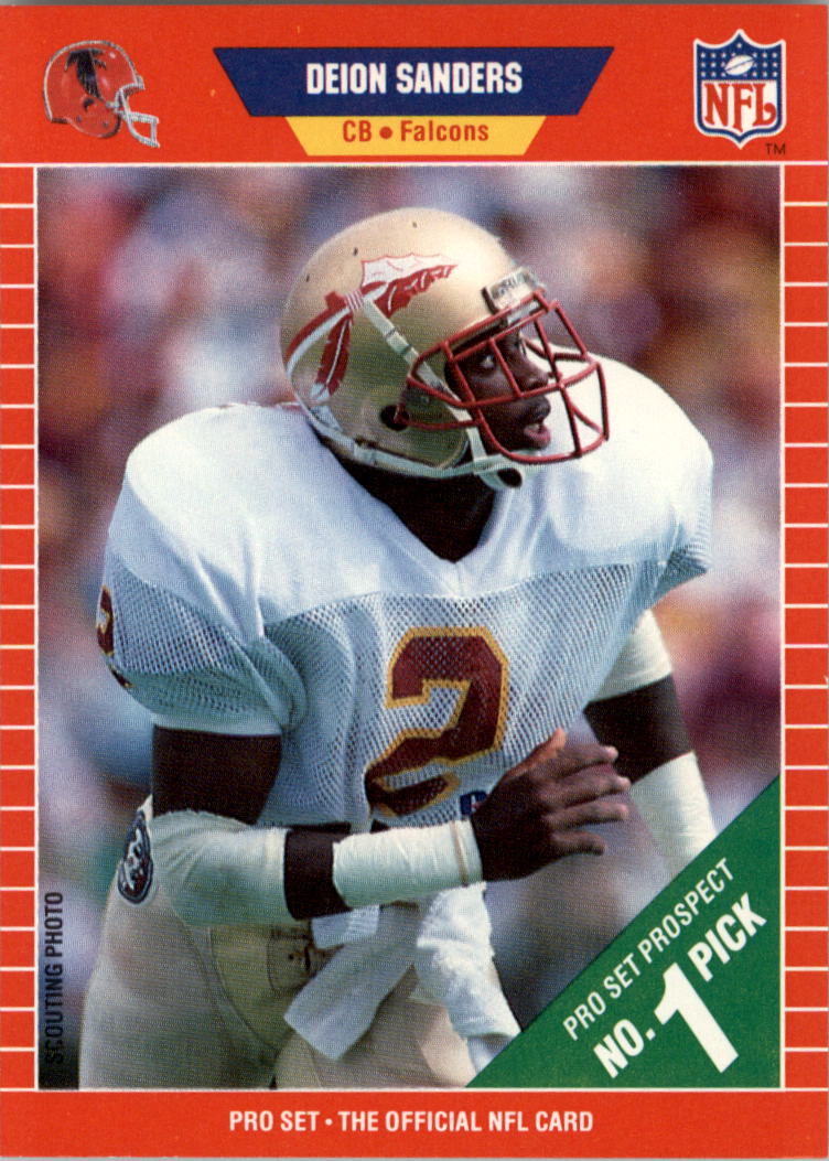 1989 Pro Set #497 Andre Rison UER RC/(Jersey number not/listed on back) -  NM-MT - Card Shack