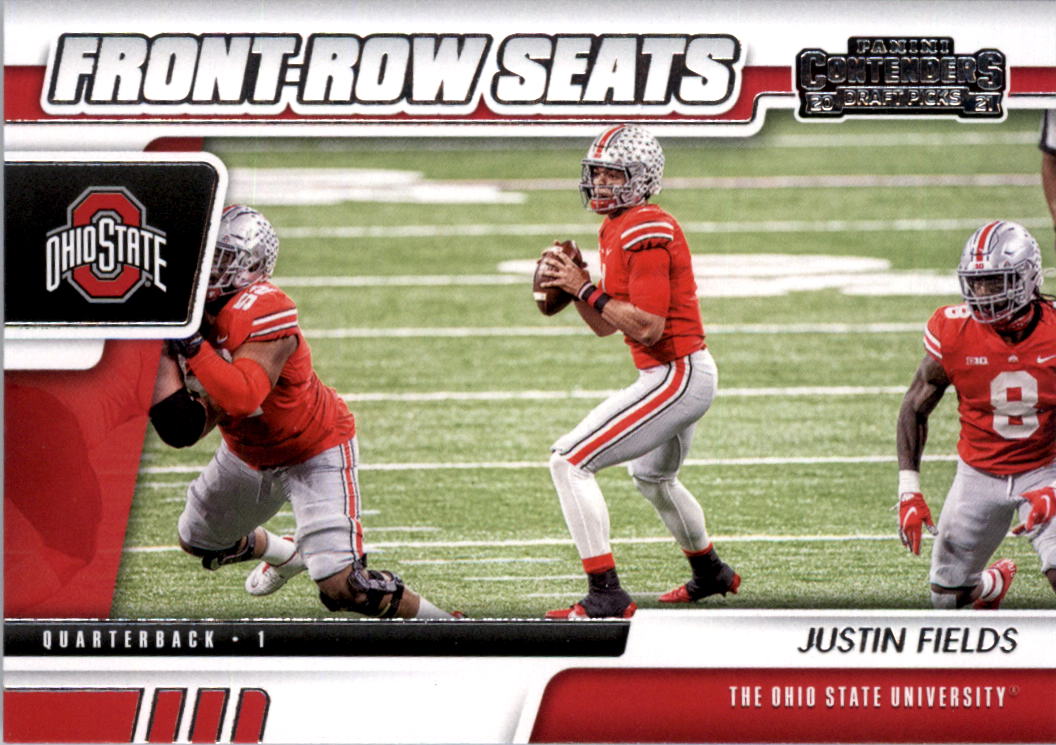 Trey Lance 2021 Panini Contenders Draft Picks Front Row Seats Series M