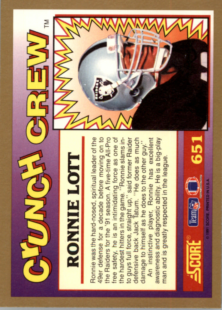 1991 Score Football "Main Set" Cards #501 to #686 Rookies and Veterans - Picture 296 of 361