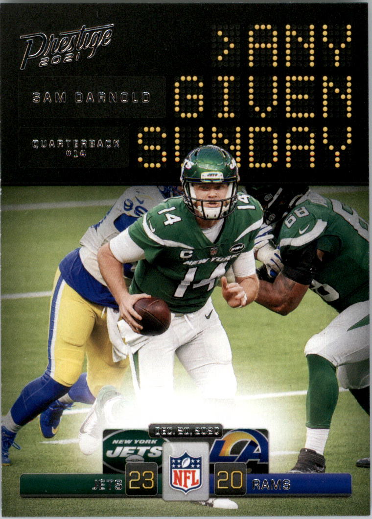 2021 Prestige Any Given Sunday Football Card Pick