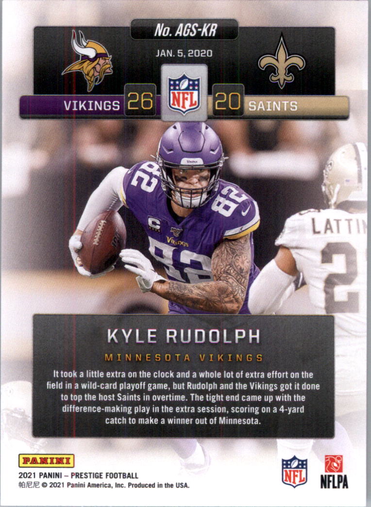 2021 Prestige Any Given Sunday Football Card Pick