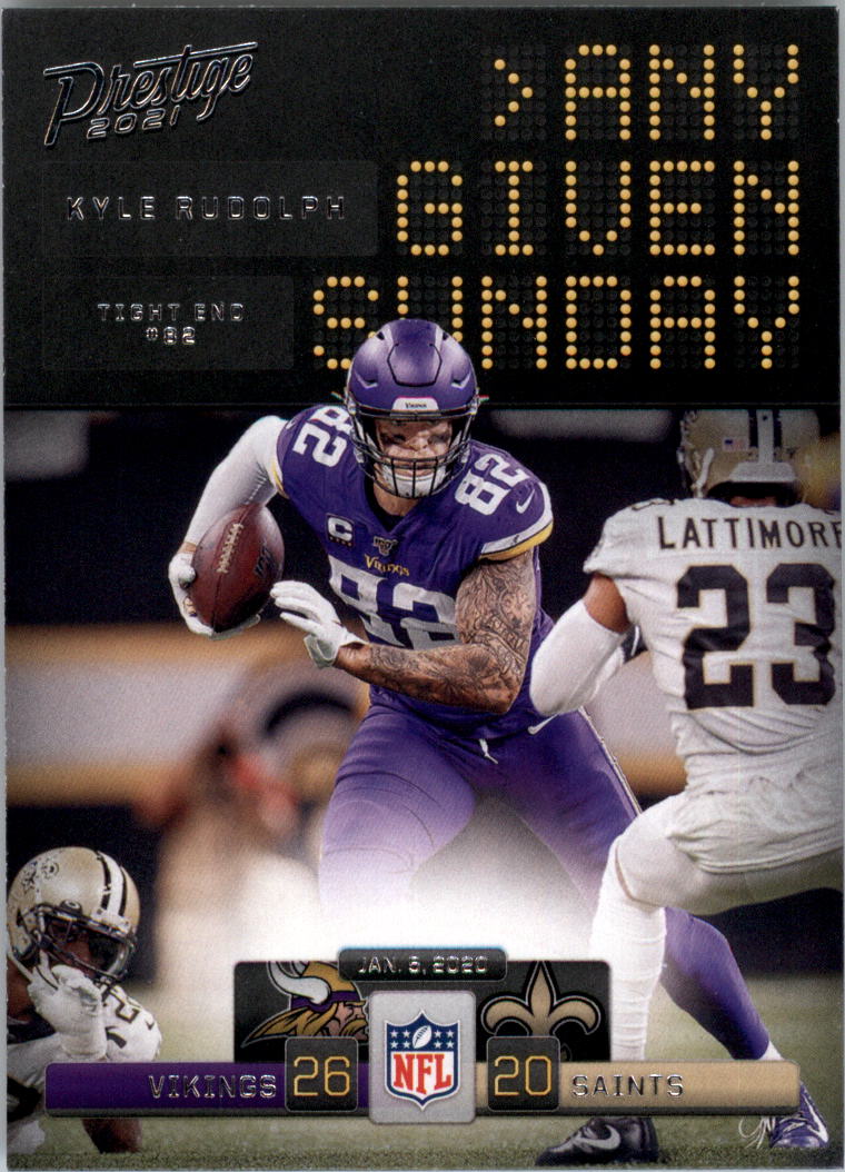 2021 Prestige Any Given Sunday Football Card Pick