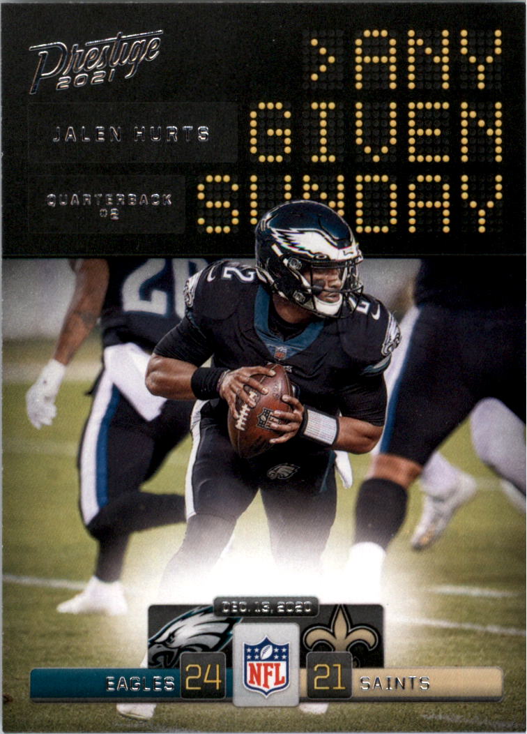 2021 Prestige Any Given Sunday Football Card Pick