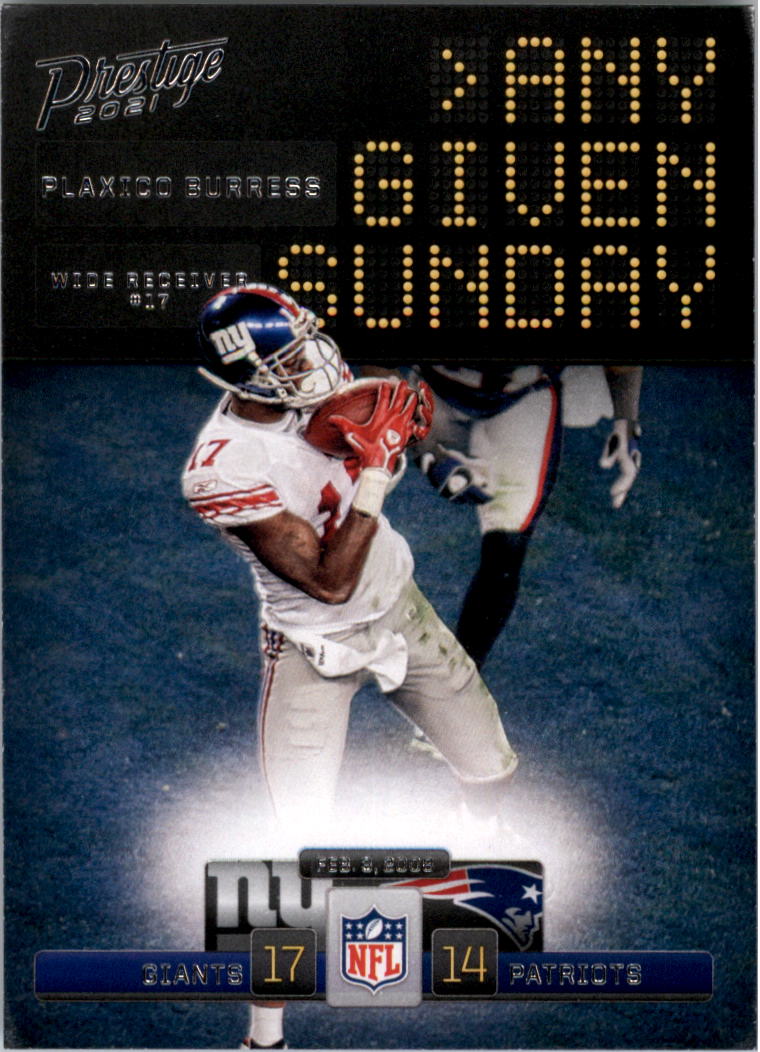 2021 Prestige Any Given Sunday Football Card Pick