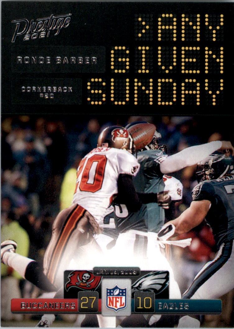 2021 Prestige Any Given Sunday Football Card Pick