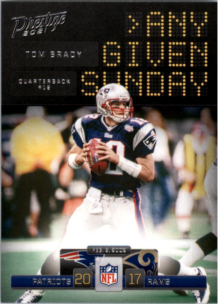 2021 Prestige Any Given Sunday Football Card Pick