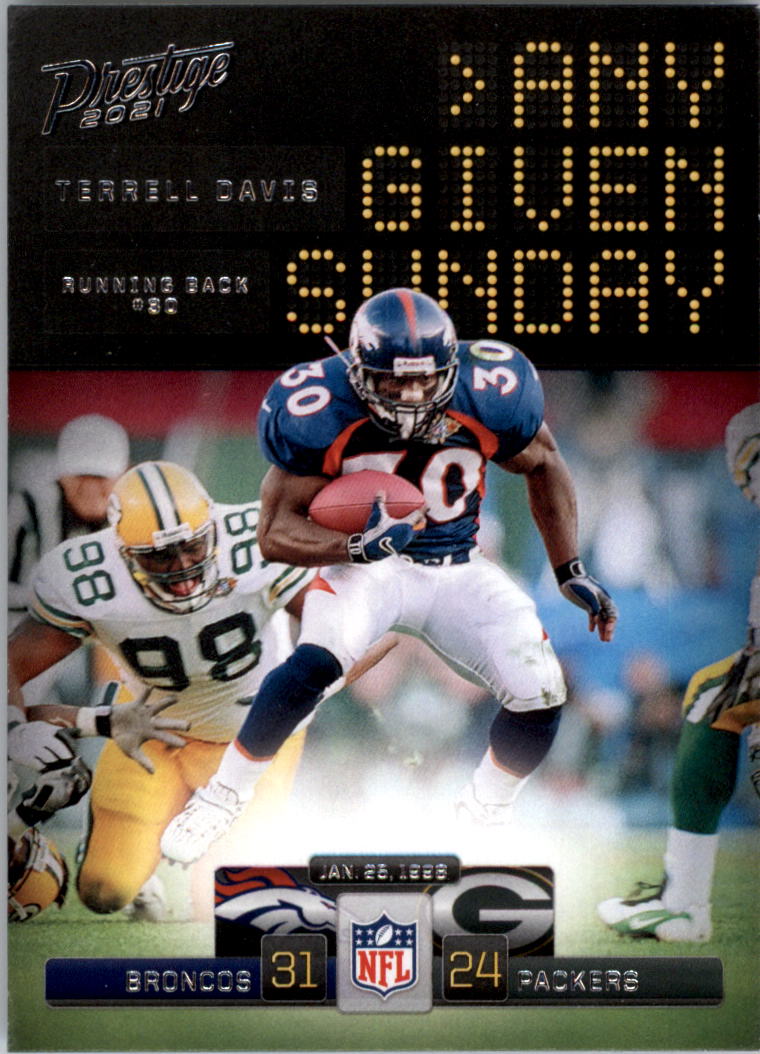 2021 Prestige Any Given Sunday Football Card Pick