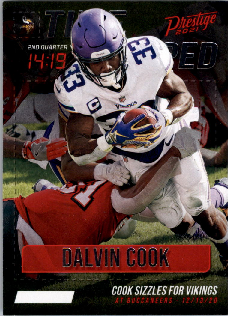 2021 Prestige Time Stamped Football Card Pick