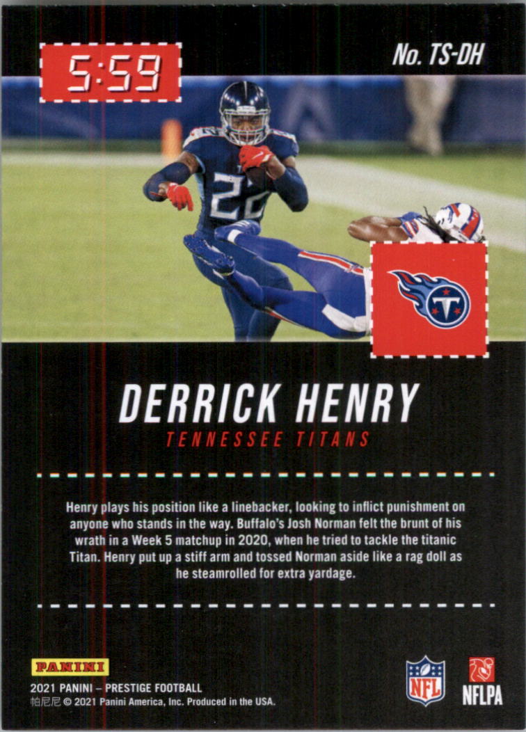 2021 Prestige Time Stamped Football Card Pick