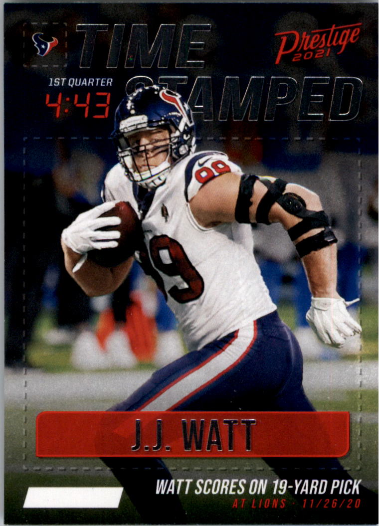 2021 Prestige Time Stamped Football Card Pick