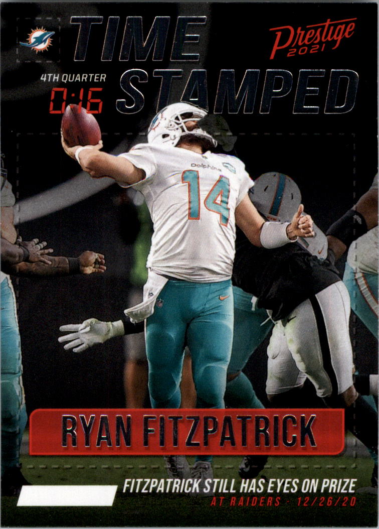 2021 Prestige Time Stamped Football Card Pick