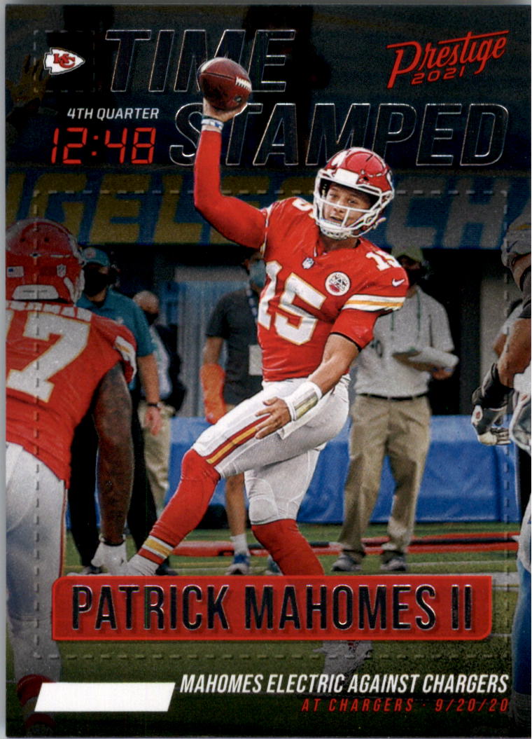 2021 Prestige Time Stamped Football Card Pick