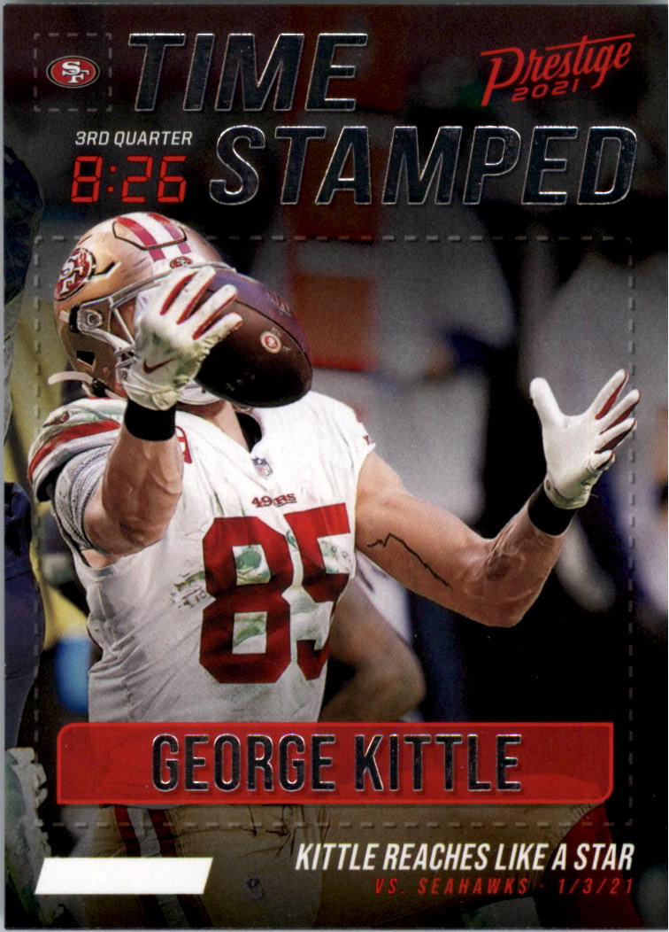 2021 Prestige Time Stamped Football Card Pick