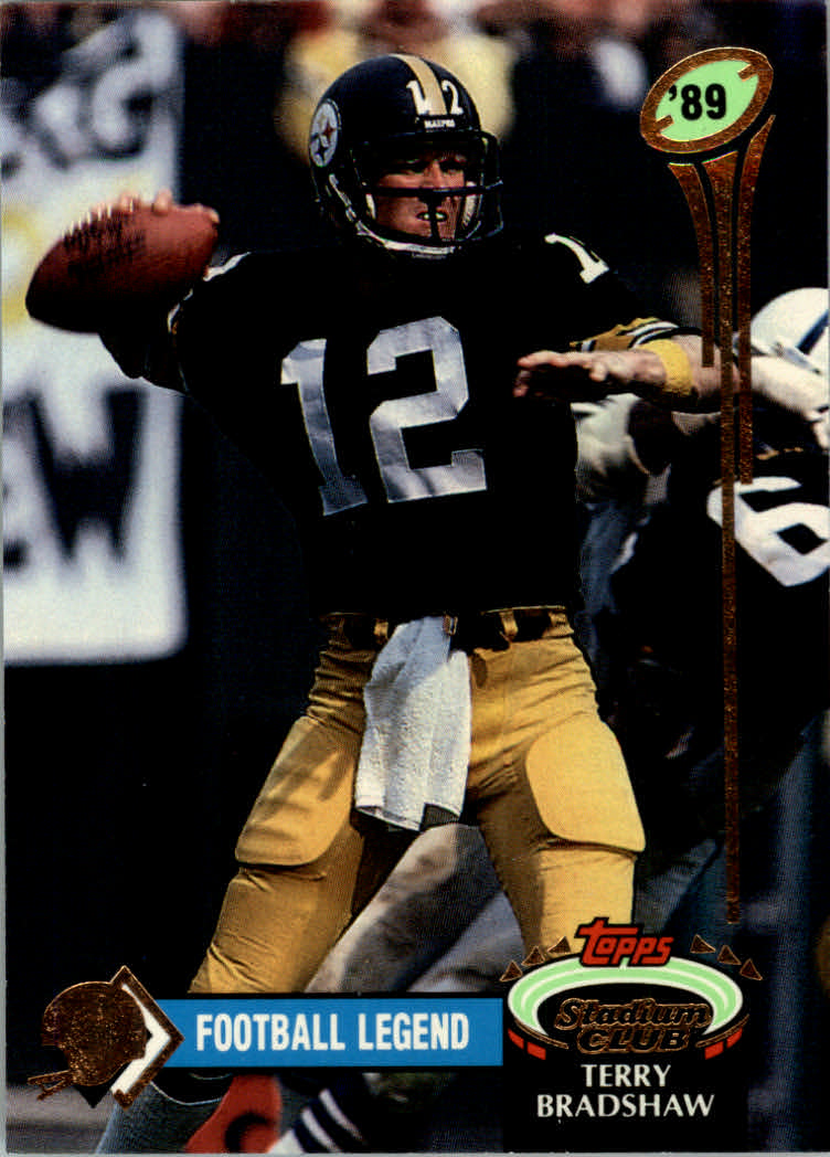 Tarjetas de inserción de ""QB Legends"" de fútbol de estadio club 1992 - Imagen 12 de 13