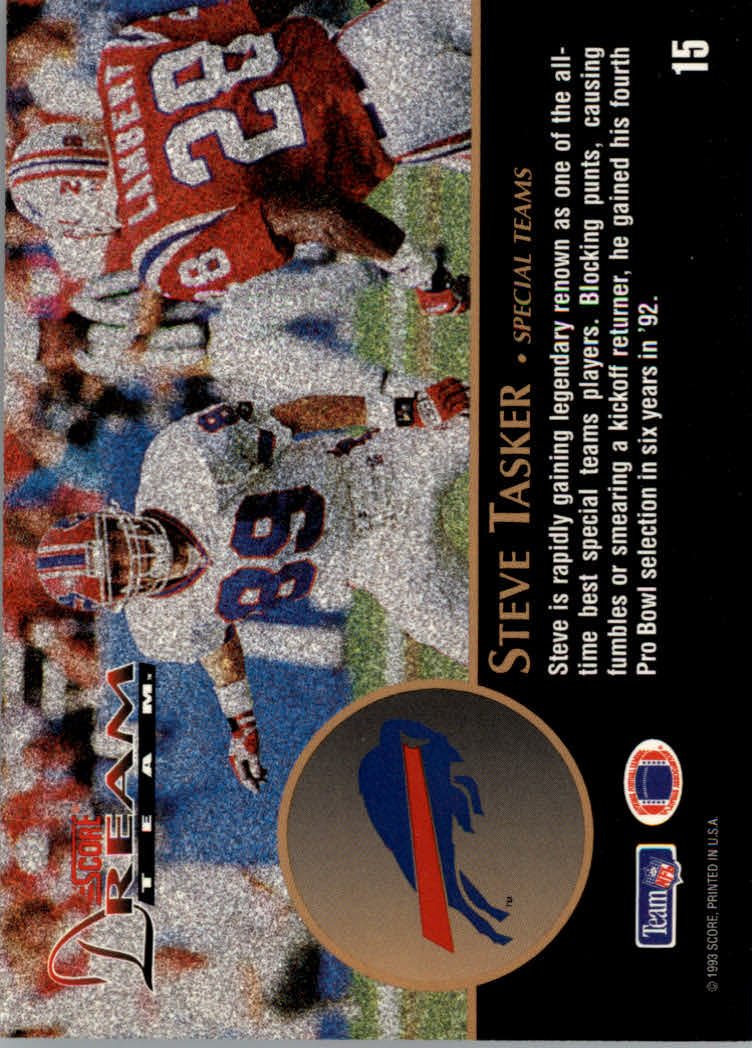 Tarjetas insertadas de fútbol americano 1993 "Dream Team" - Imagen 7 de 9