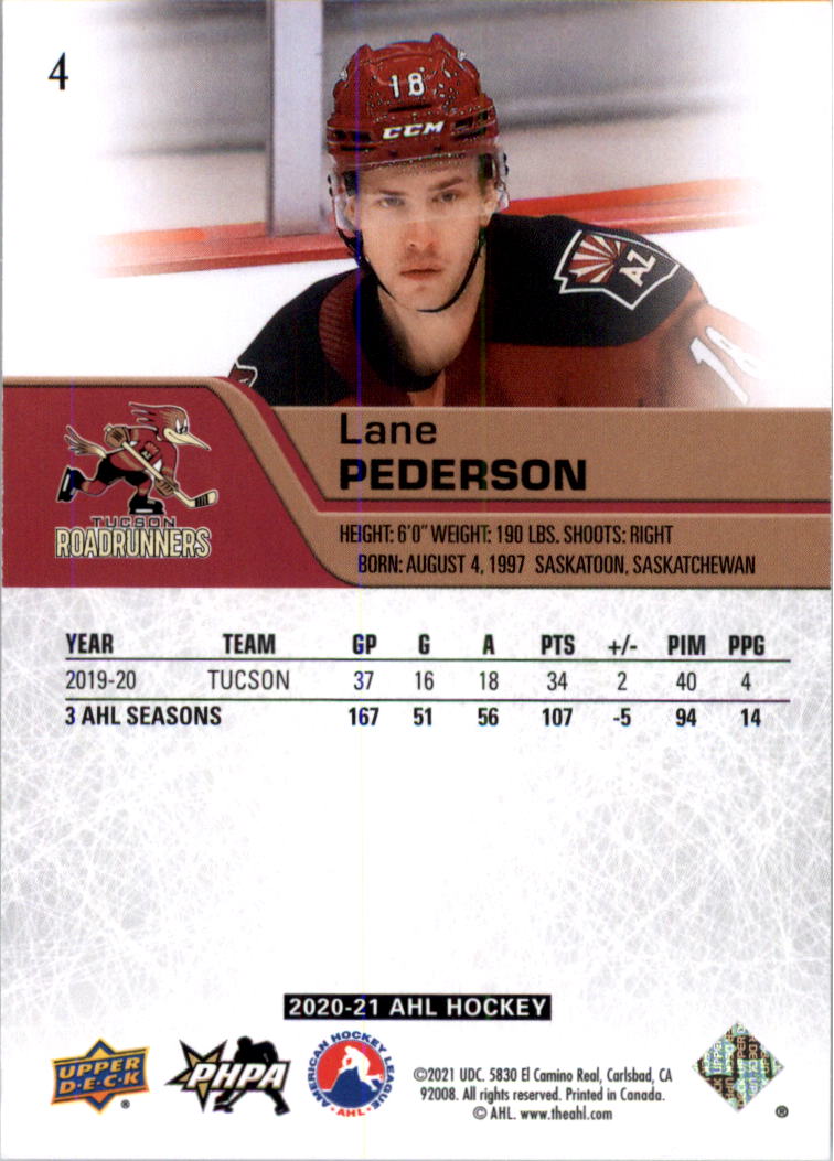 2020-21 Upper Deck AHL Hockey Card Pick - Picture 9 of 500