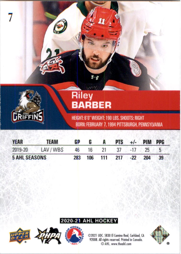 2020-21 Upper Deck AHL Hockey Card Pick - Picture 15 of 500