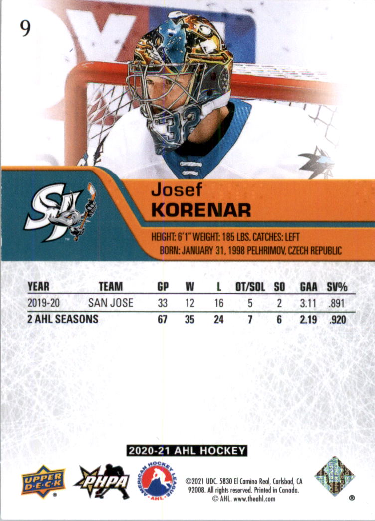 2020-21 Upper Deck AHL Hockey Card Pick - Picture 19 of 500