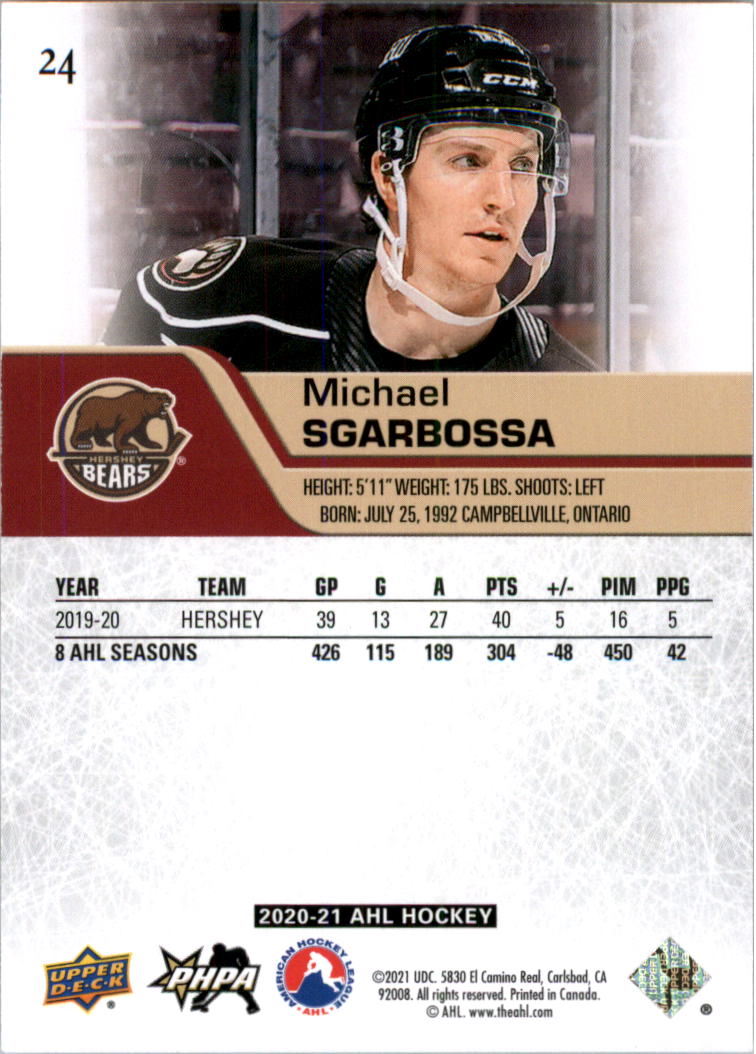 2020-21 Upper Deck AHL Hockey Card Pick - Picture 49 of 500