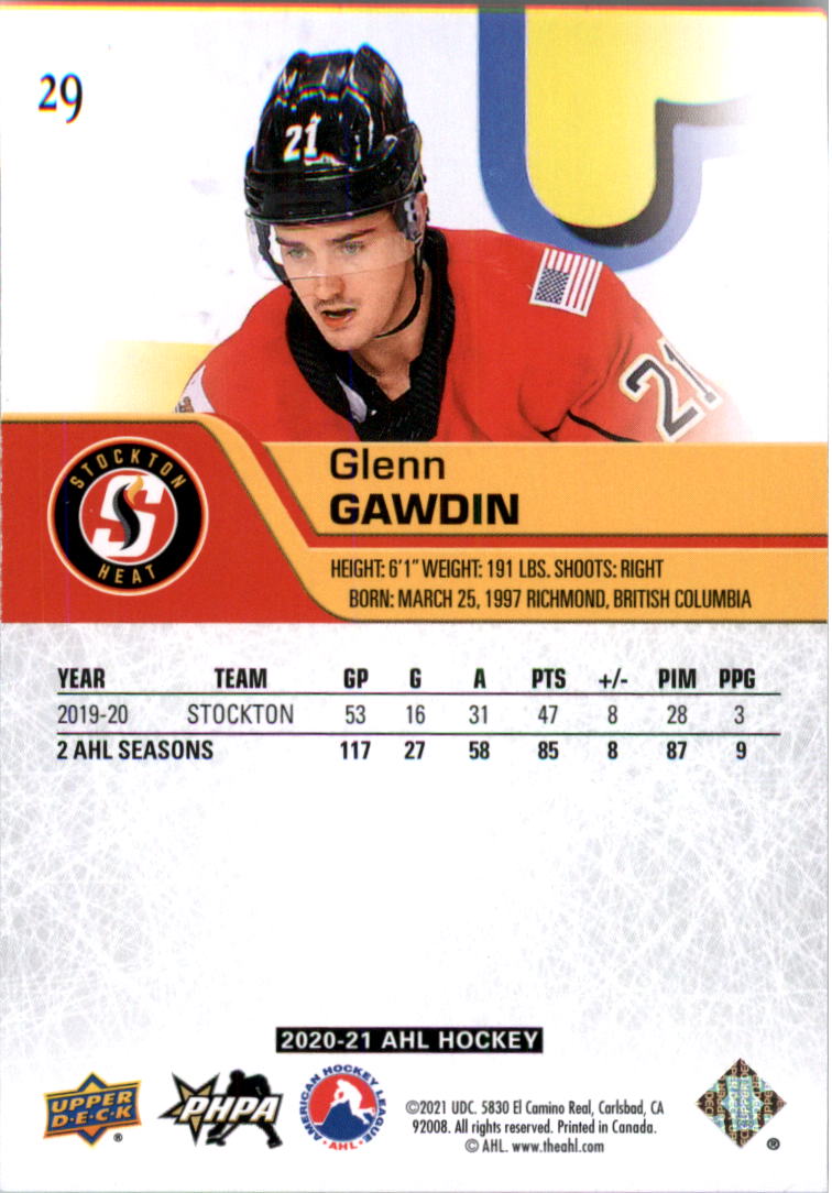 2020-21 Upper Deck AHL Hockey Card Pick - Picture 59 of 500