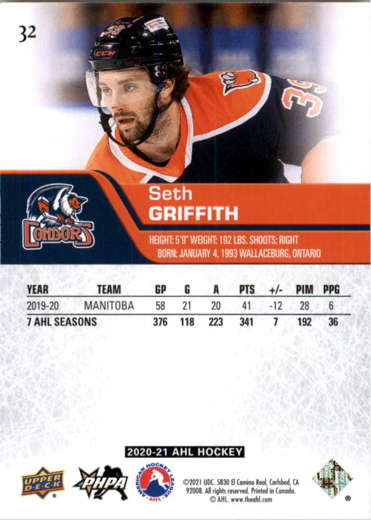 2020-21 Upper Deck AHL Hockey Card Pick - Picture 65 of 500