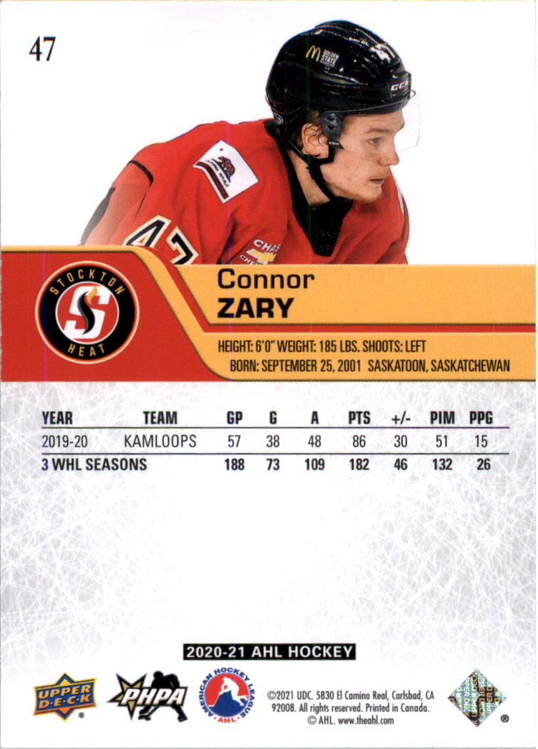 2020-21 Upper Deck AHL Hockey Card Pick - Picture 94 of 500