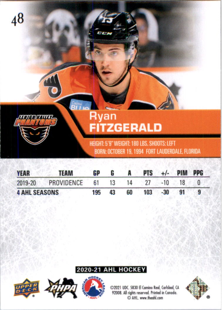 2020-21 Upper Deck AHL Hockey Card Pick - Picture 96 of 500