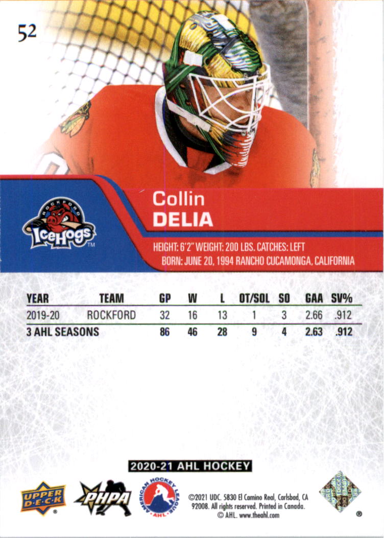 2020-21 Upper Deck AHL Hockey Card Pick - Picture 104 of 500