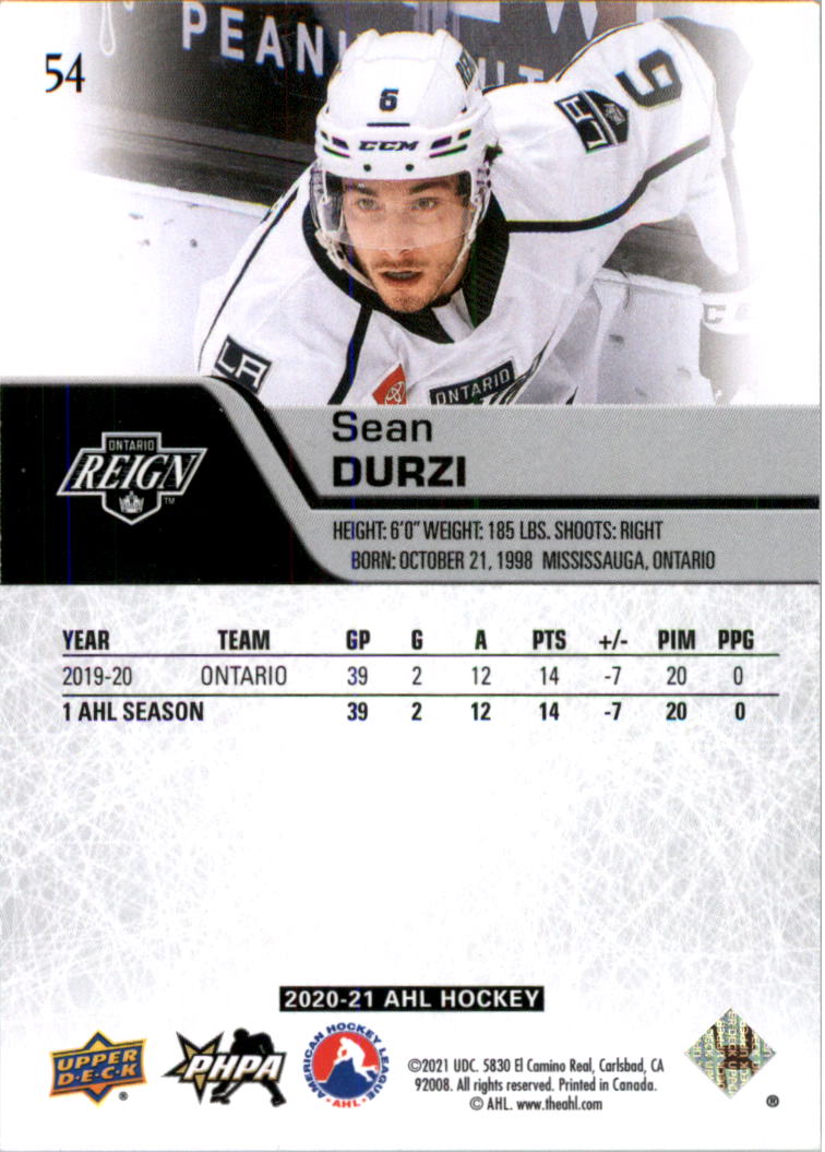 2020-21 Upper Deck AHL Hockey Card Pick - Picture 108 of 500