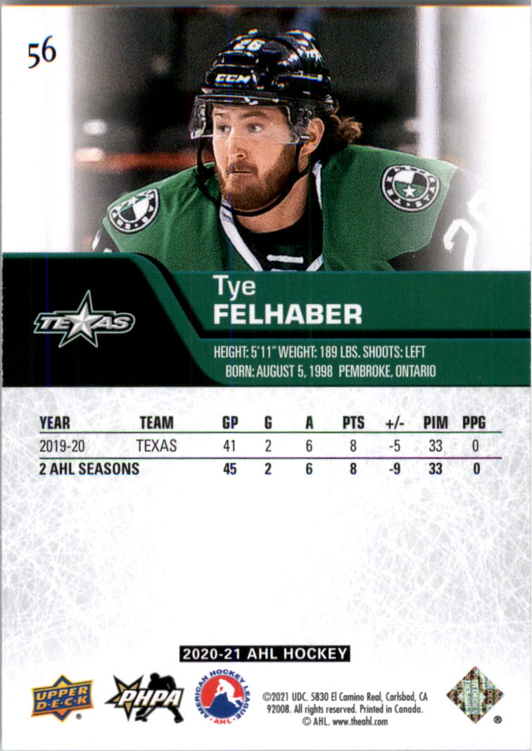 2020-21 Upper Deck AHL Hockey Card Pick - Picture 112 of 500