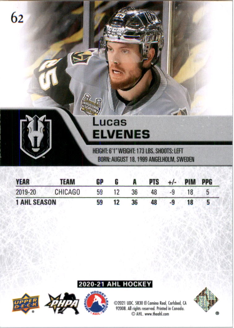 2020-21 Upper Deck AHL Hockey Card Pick - Picture 124 of 500