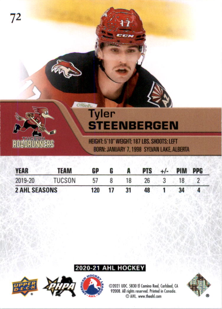 2020-21 Upper Deck AHL Hockey Card Pick - Picture 144 of 500