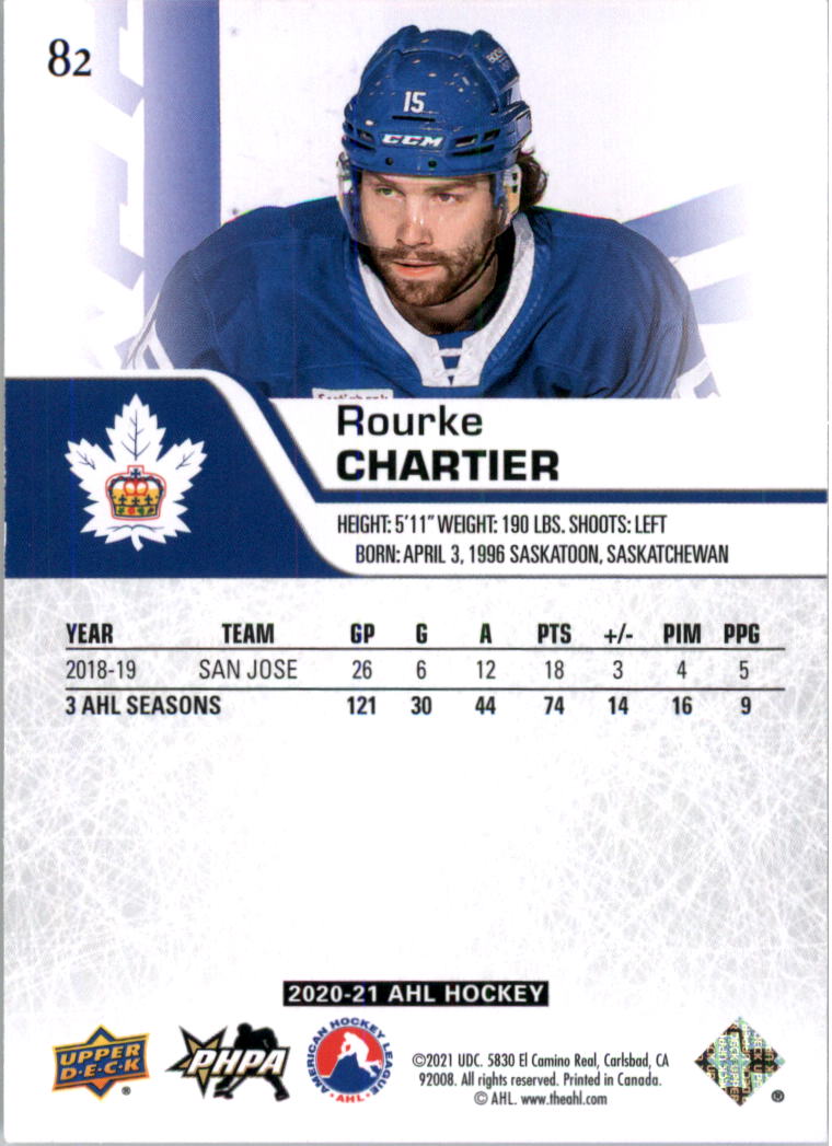 2020-21 Upper Deck AHL Hockey Card Pick - Picture 164 of 500