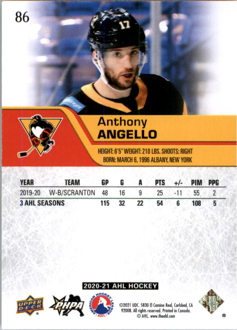 2020-21 Upper Deck AHL Hockey Card Pick - Picture 172 of 500