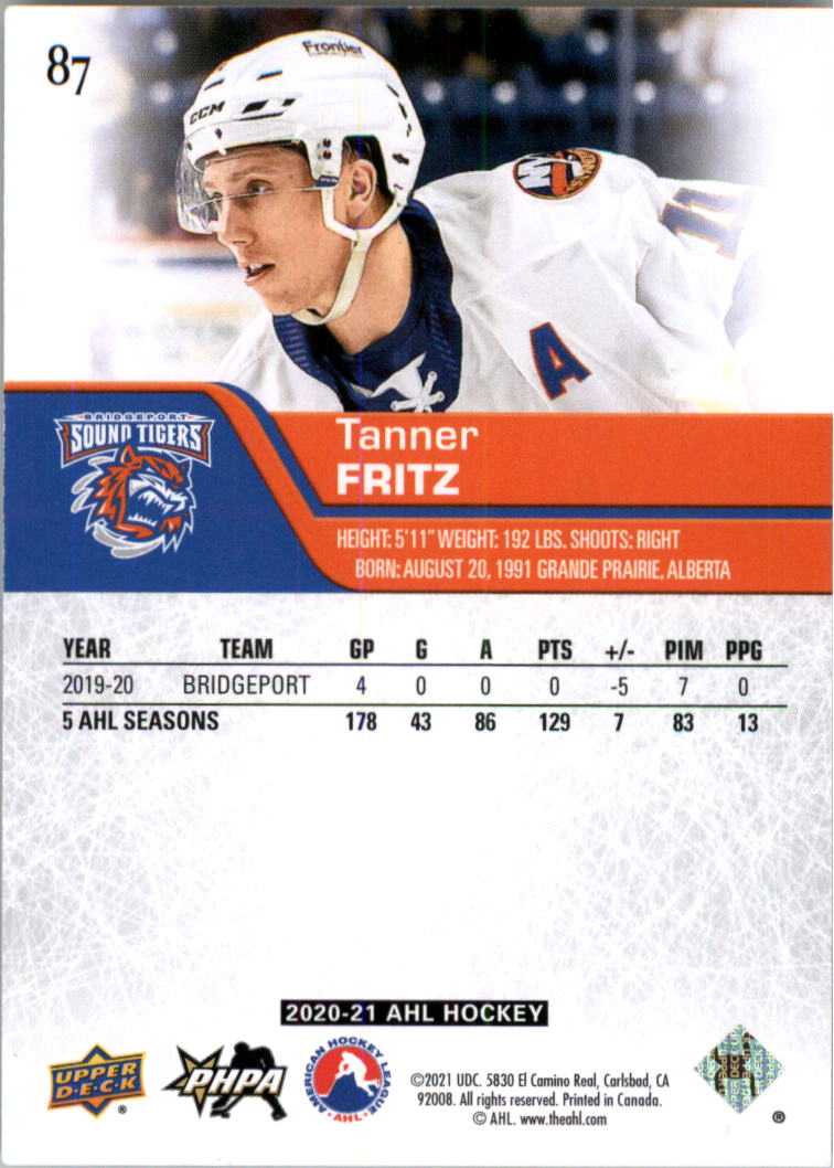 2020-21 Upper Deck AHL Hockey Card Pick - Picture 174 of 500