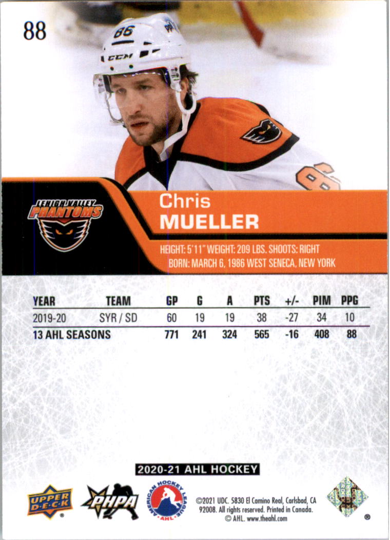 2020-21 Upper Deck AHL Hockey Card Pick - Picture 176 of 500